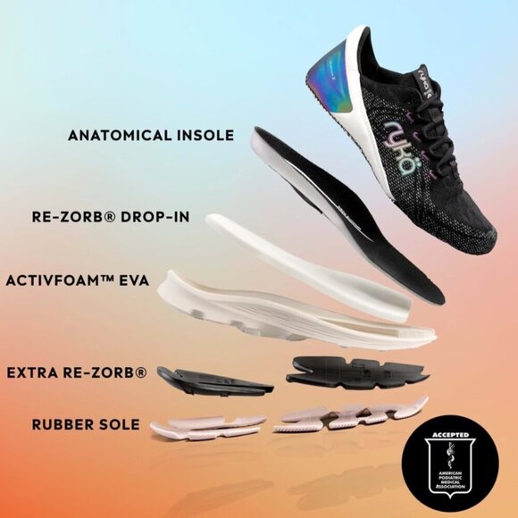 Ryka Devotion X Walking Sneaker In Verdantyel (WIDE) - Picture 9 of 10